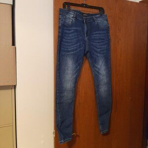 NEW ! Men Skinny Fit Jean Stretch Denim Size 34